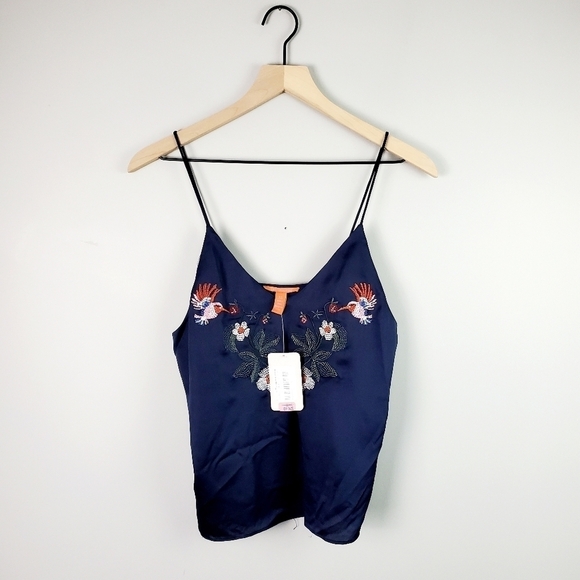 Chelsea & Violet Embroidered Tank Top XS BNWT - Picture 1 of 5